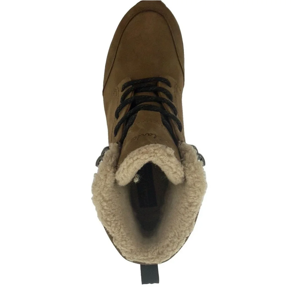 Clarks Men's ATL Trek Up Wp Hiking Boots Leather Upper Dark Sand Size 7 Newp